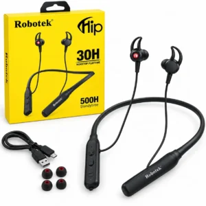 Robotek Premium Wireless Neckband for Everyday Use.