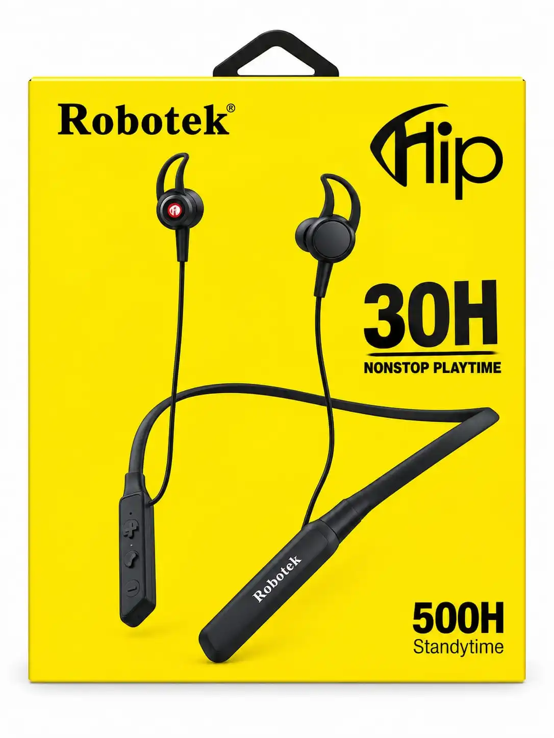 Robotek Premium Wireless Neckband for Everyday Use.