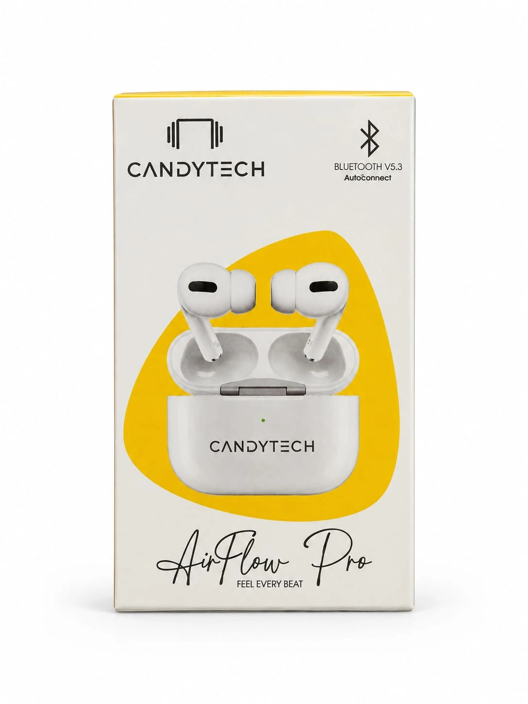 CANDYTECH AirFlow Pro 🎧🎵 Enjoy immersive sound with a sleek, stylish design.
