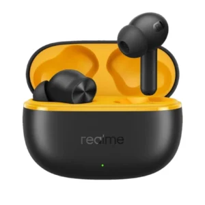 realme Buds T200 Lite Bluetooth in Ear Earbuds,4 Mic, AI ENC for Calls,48 Hours Total Playback with Fast Charging and Low Latency Gaming TWS,Google Fast Pair, with mic (Volt Black)