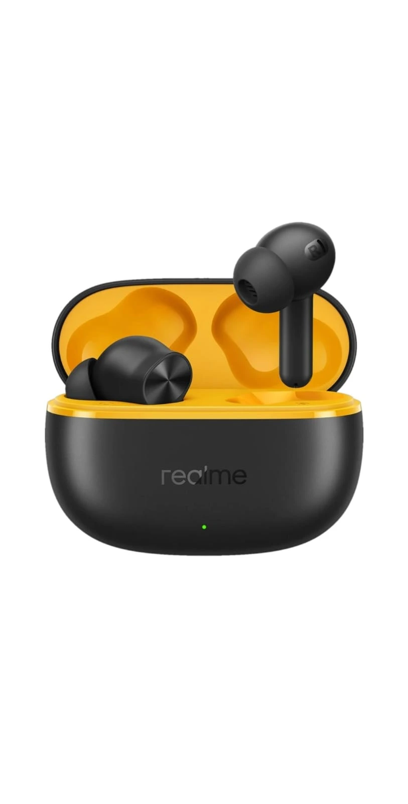 realme Buds T200 Lite Bluetooth in Ear Earbuds,4 Mic, AI ENC for Calls,48 Hours Total Playback with Fast Charging and Low Latency Gaming TWS,Google Fast Pair, with mic (Volt Black)