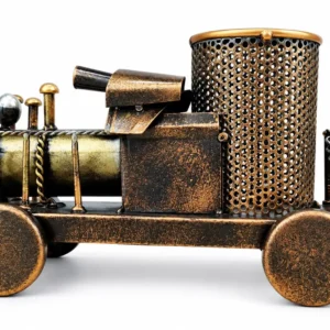 Stylish Train-Shaped Pen Stand & Desk Organizer.
