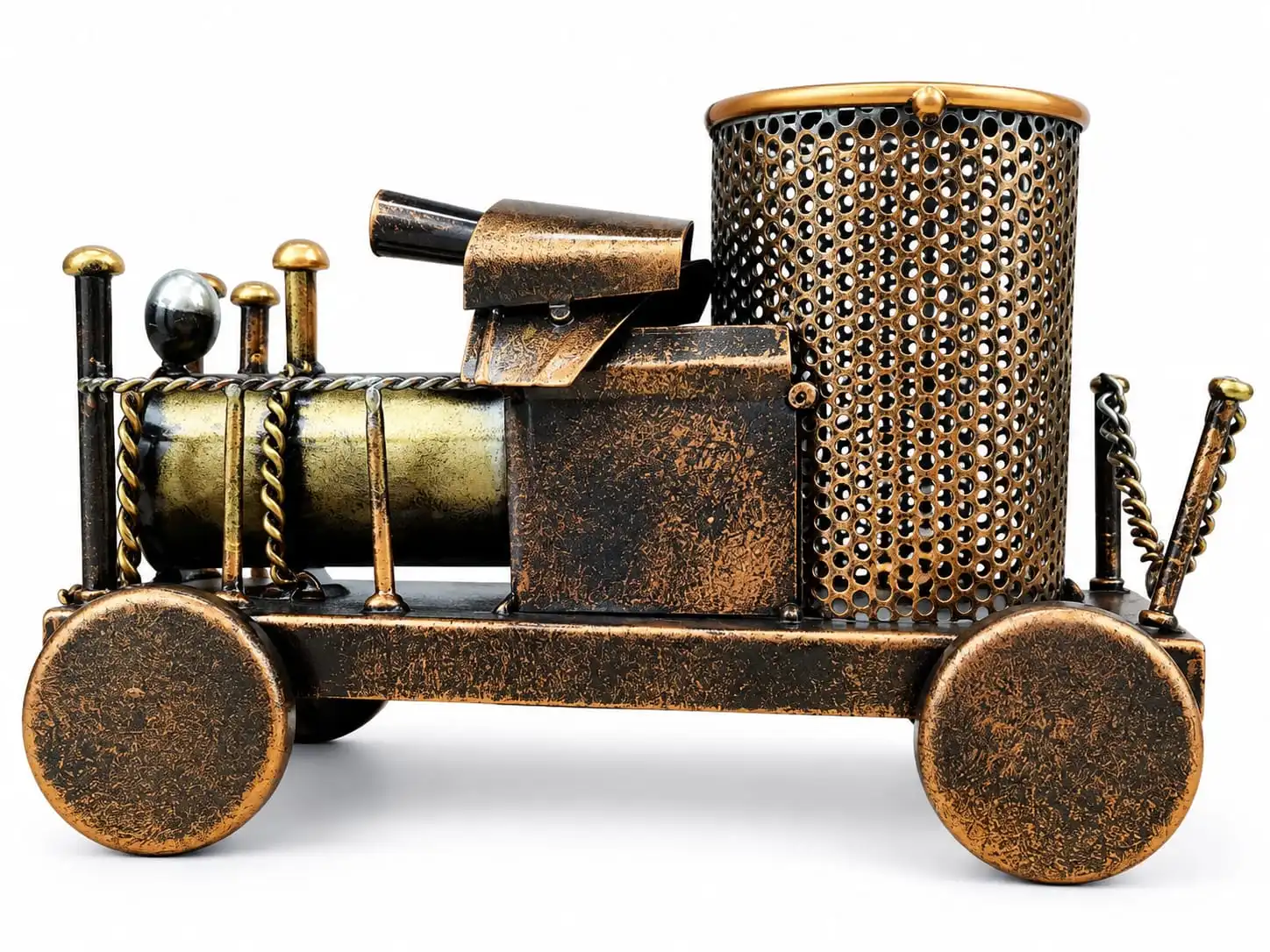Stylish Train-Shaped Pen Stand & Desk Organizer.