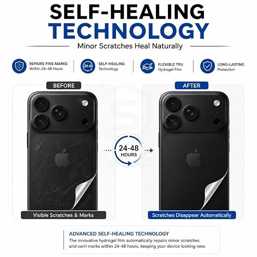 Matt Mambrane Compatible with iPhone 18 Pro – Scratch-Resistant, Full Back & Side Protection, Case Friendly,