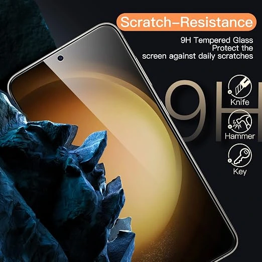 Tempered Glass Screen Protector Guard For Samsung Galaxy S26 FE (6.7 Inch, Pack of 1) | Edge to Edge Coverage With Easy to installation.