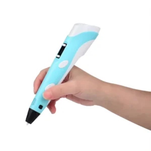 3D Printing Pen with LCD Display for Kids & Adults, Adjustable Temperature & Speed Control | Professional 3D Drawing Pen Kit with PLA Filament Refills USB Cable & Stand.