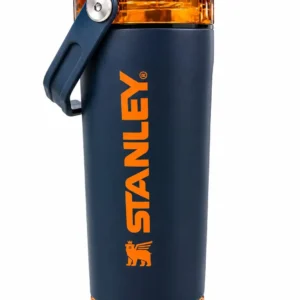 Stylish navy-blue body with attractive orange detailing and branding. Durable Construction.Shaker
