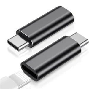 Lightning to USB-C Adapter, Lightning Female to Type-C Male Fast Charging Converter, Compatible with i Phone 15/16 Series & i Pad (Charge & Data Sync, No Audio)