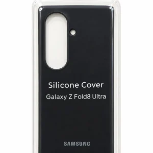 Blue Silicone Back Cover for Samsung Galaxy Z Fold8 Ultra.