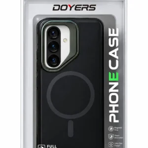 DOYERS Premium Magnetic Ring Back Cover – Black.
