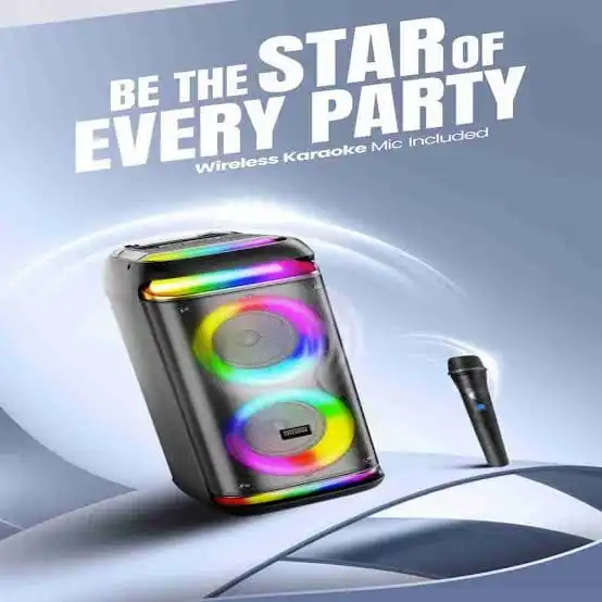 The Cellecor ProBeats Party Speaker delivers powerful and immersive audio with 30W × 2 drivers, providing a total 60W RMS output. Whether you’re enjoying music at home, hosting a party, or singing karaoke with friends,With 1 Year Warranty