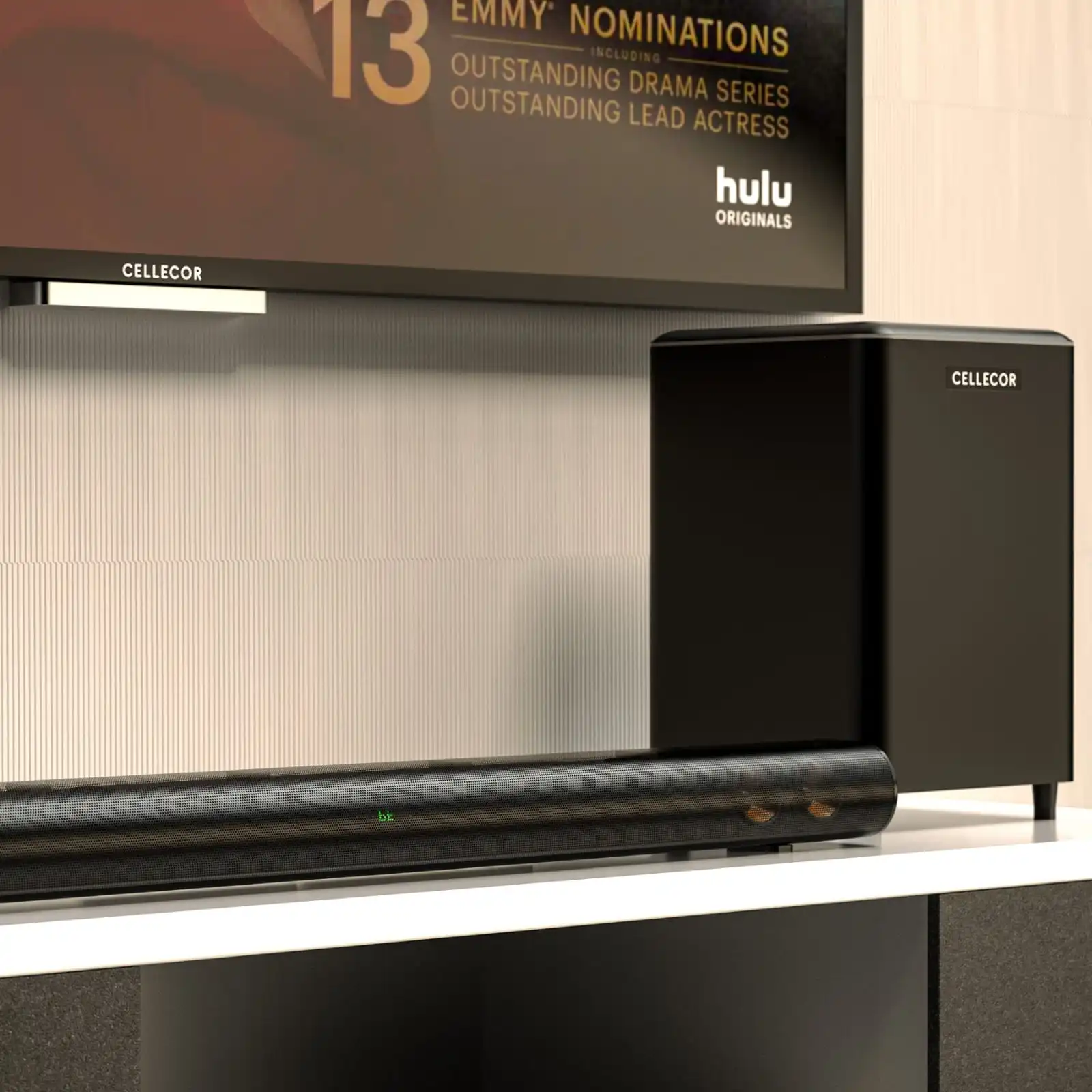 Cellecor CBS-02 Pro Bar 2.1 Channel Soundbar with Subwoofer, 200W.With 1 Year Warranty.