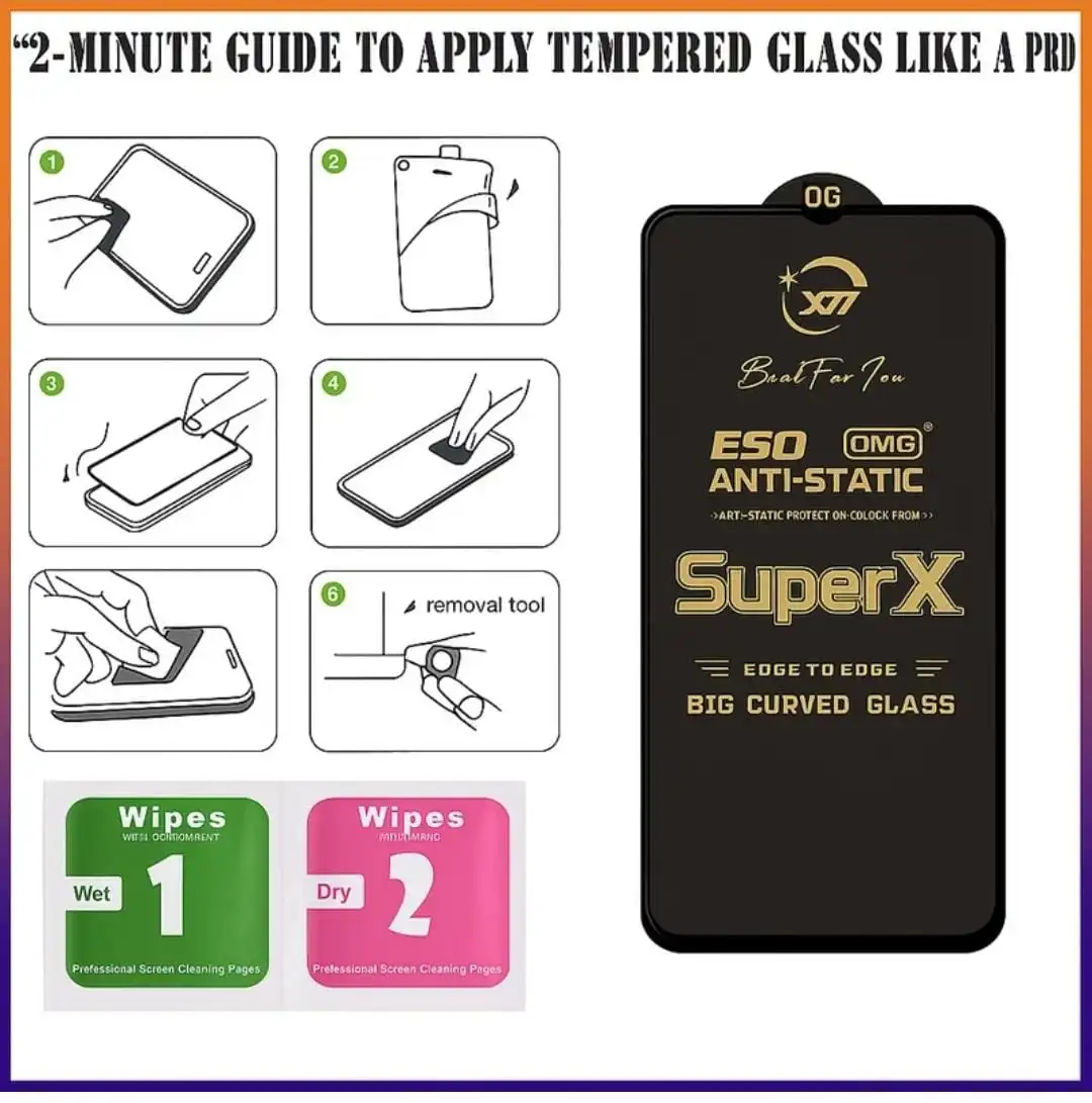 Tempered glass for Galaxy A18/A17/A17 5G/M17 5G/M36 5G F17 5G / F36 5G / A16 / A16 5G / M16 5G / F16 5G /A26.