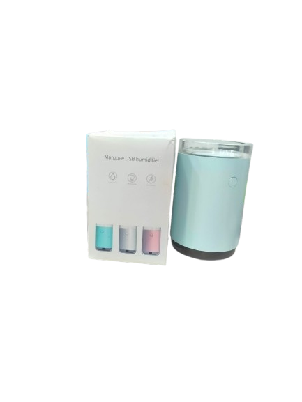 H2O Mini Humidifier with Colourful LED Light, USB Powered.