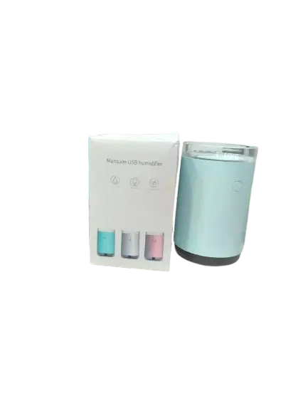 H2O Mini Humidifier with Colourful LED Light, USB Powered.