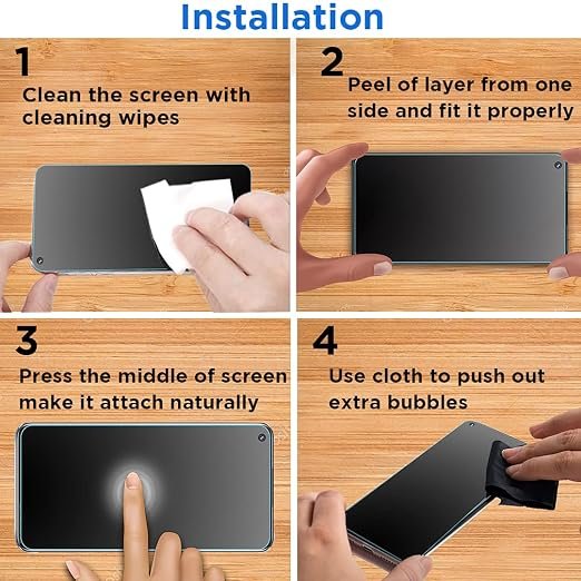 Tempered Glass for iPhone 15 / iPhone 16 with Edge to Edge Coverage - Case Friendly Screen Protector, Anti Scratch and Bubble free installation kit.