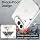 Shockproof Ultra-Hybrid Back Cover Case for iPhone Duo Compatible with MagSafe | 360° Protection | Crystal Clear Hard Cover Case for iPhone Duo (PC & TPU, Transparent Bumper)