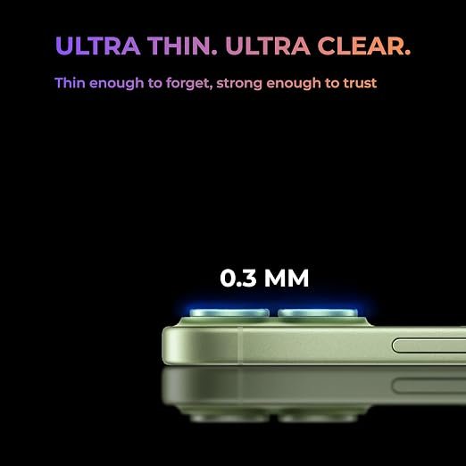 Camera Lens Protector for iPhone 13 Pro/13 Pro Max, 9H Tempered Glass, AR+AF Anti-Fog, Scratchproof, Waterproof, 95%+ Trancperancy.