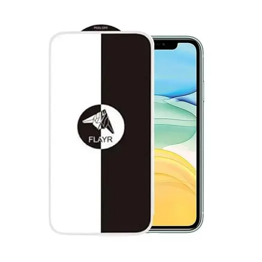 Borderless Edge-To-Edge Coverage Flayr Tempered Glass For APPLE IPHONE 11 | Bubble-free, Easy Installation