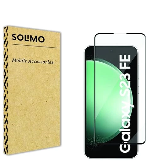 Tempered Glass Screen Protector for Samsung Galaxy S23 FE 5G with Edge-to-Edge Protector Coverage | Easy Installation Kit.