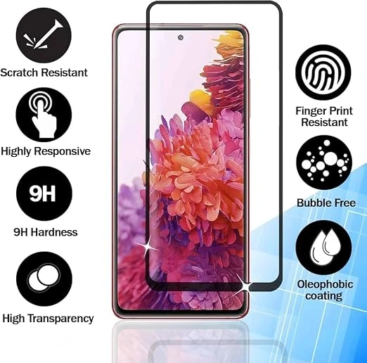 Tempered Glass for Samsung Galaxy S26 with Fingerprint Unlock, Edge to Edge Coverage - Case Friendly, Anti-scratch and Bubble free installation.