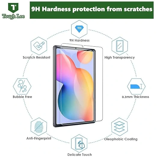 creen Protector Guard for Galaxy Tab S8/S7 11", 2-Pack.