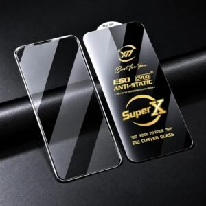 empered Glass Guard Compatible with iPhone 18 Pro – [2X Impact Resistant, Anti-Static, Pack of 1]